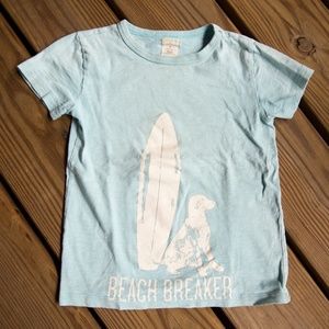 Crewcuts - blue, surf dog beach t-shirt